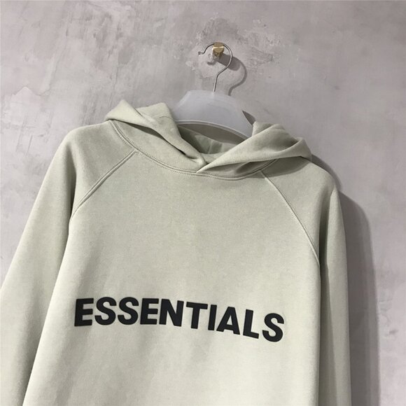 Fear of God Light Grey-Green Hooded Sweatshirt - Picture 7 of 8